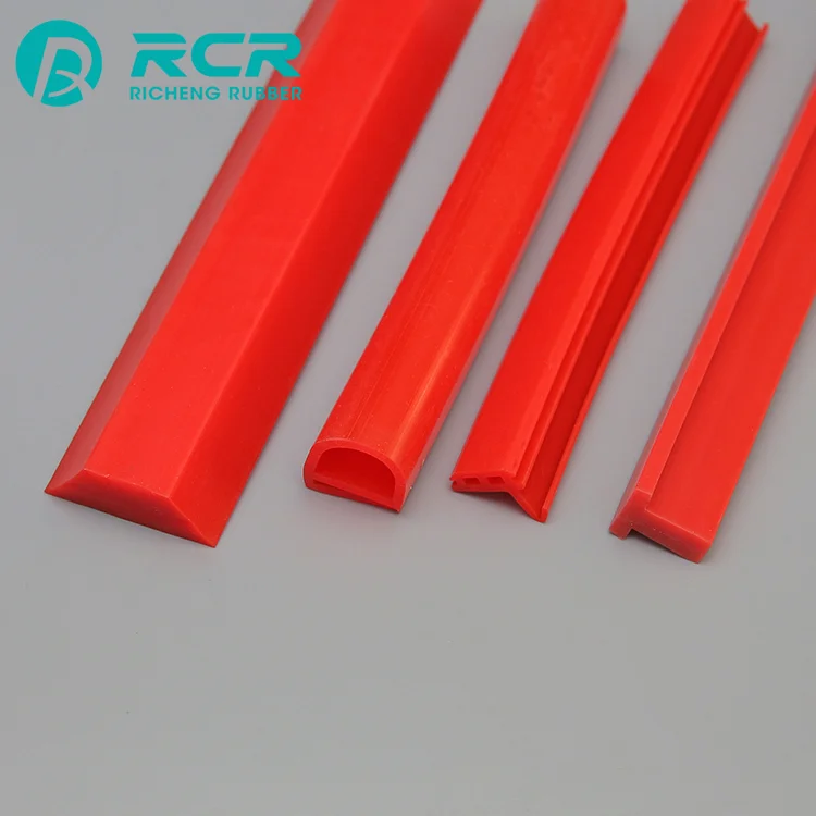 Customized color solid rubber seal silicone band for Machinery