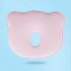 Ultimate Comfort Memory Foam Removable Case Round Baby Pillow