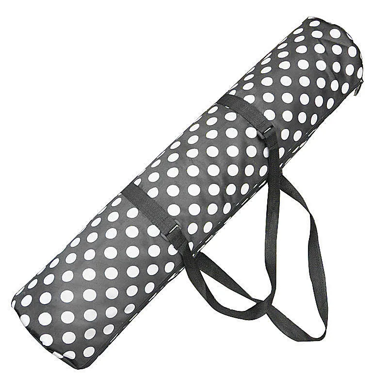 Non-woven Yoga Mat Bag (26" 10.2") with Front Pockets, Perfect fit 1/4 and 1/8 inch Thick Yoga Mat, Easy Open Full-Zip Design