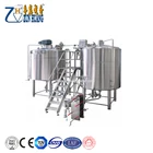 Stainless steel 500L mash brewery system Turnkey Project micro beer brewing equipment