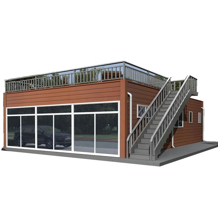 Luxury House Kits Building Prefabricated Villa Steel Prefab House
