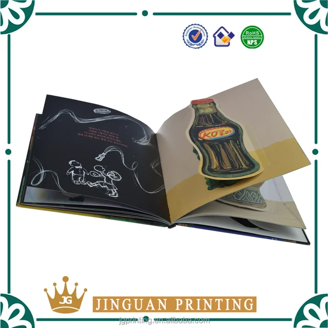 custom cardboard paper printing high quality children