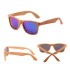 1$ Promotion hot sale Fashion Sunglasses Cheap Wholesale Custom Wood Grain Printing sun glasses 2019