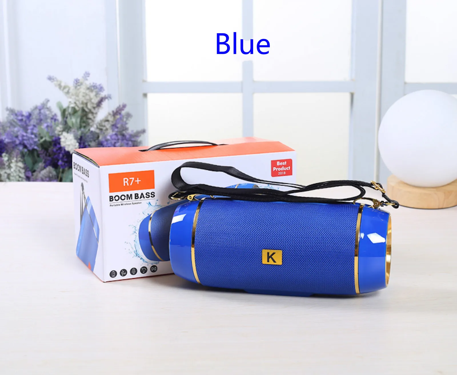 2*8W Big Sound 1800mA Big Battery Bluetooth Speaker Karaoke Audio with FM Radio SD TF Card Aux USB Port - ANKUX.COM