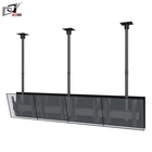 Top Quality Metal DIY Telescoping Ceiling Mount Flat Screen TV Bracket For Eight TVs
