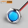 LANBOO 22mm Panel Mounting Indicator Light with Red Green Blue Yellow White