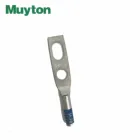 High quality bule two-hole cable copper compression connect lug