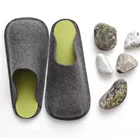 Handmade Travel / Home Guest Felt Slippers