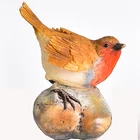 Outdoor resin flocked animal garden turtle crawling statue