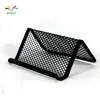 WIDENY wholesale supply metal mesh wire iron black Office items desktop business name card holder for desk