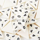Gambling Cheap Dominoes Hot Sale Gambling Products Cheap Plastic Triangle Domino