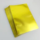 Custom Printed Three Side Sealed Aluminum Foil Laminated Flat Sachet Pouch*