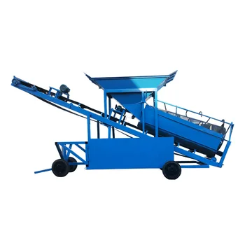 High quality mobile sand screening machine for sale