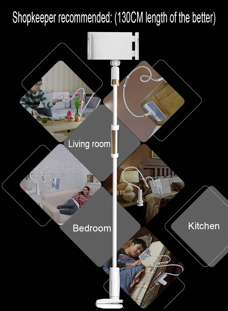 BUBM Heißer Verkauf Flexible Verstellbaren Ständer Halter Für IPAD - ANKUX.COM