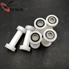 Nylon guide roller Sliding Rollers pulley for elevator wire guide u-groove ceramic pulley for wire drawing