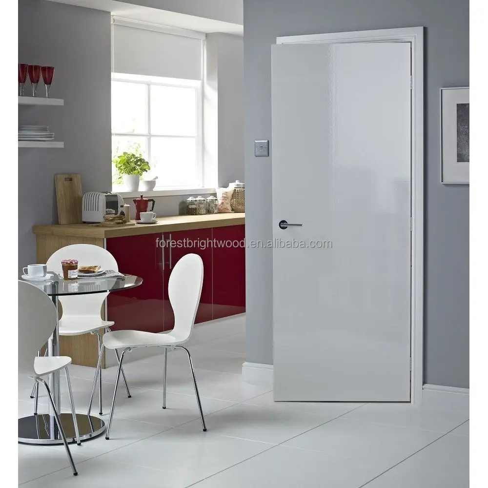 Simple Design Plywood Flush Door For Modular Accommodation