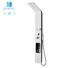 A152 import china goods aluminum shower panel douche brush kit