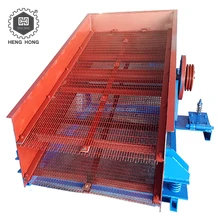 Alluvial gold rotary vibrating screen for sand and stone separation
