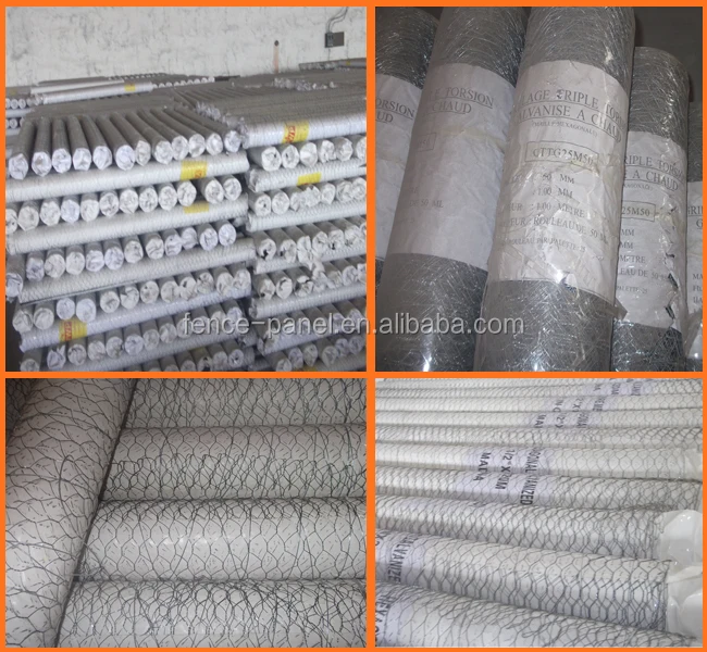 galvanized gabion basket / galvanized gabion / anping hexagonal