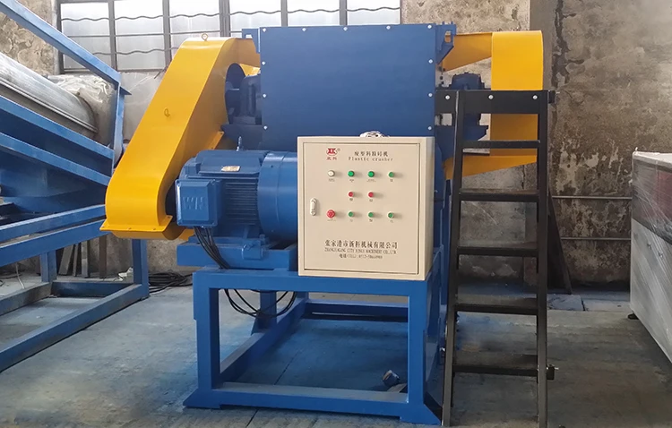 PE PP PVC hard plastic film bottle crusher washing recycle machine plastic crushing machine