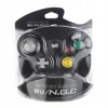 Black color For Nintendo Gamecube NGC Wired Shock Controller, Joypad