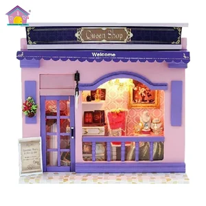 boy and girl gift diy miniature wood crafts doll house kids