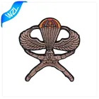 Wholesale custom name brand patch iron on embroidered patches