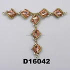 Shoes Accessories Crystal Metal Shoe Buckle For Women Sandals Rhinestone Accessory Decoration