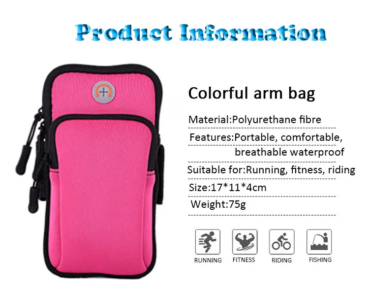 man mobile phone sport running wrist leg arm gym sports bag (1)