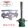 worm gear screw jack system lifting jacks for workshop and table or stage