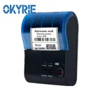 58mm Thermal Label Printer support Android/IOS system USB/Bluetooth Printer mini pocket printer bar code maker Printer