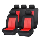 Full Set Car Seat Leather Hot Sale Luxurious Universal Size Car Seat Cover Leather