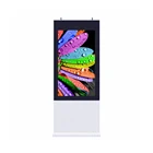 Double Sides Custom Outdoor Advertising Lcd Display 65inch Large Outdoor Digital Signage For Bus Stop Advertising