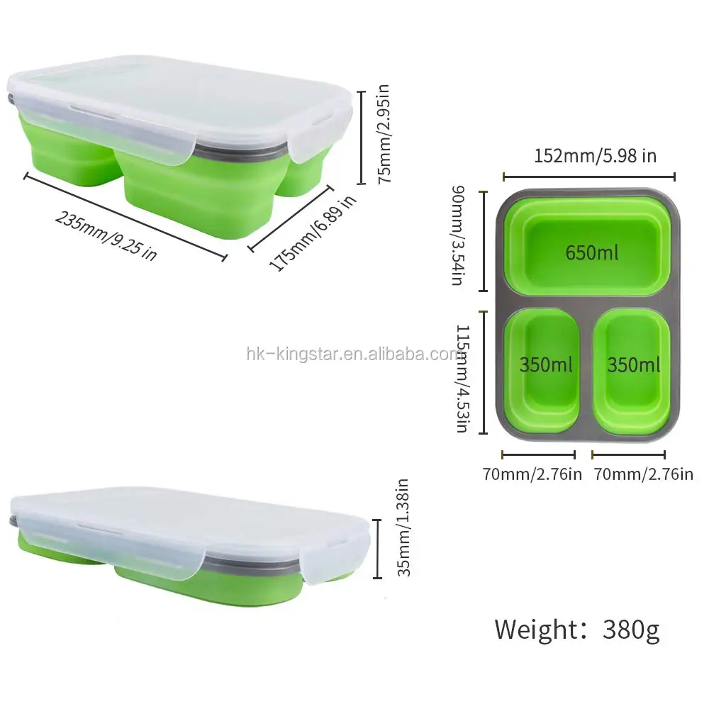 Wholesale china products carved process rectangle 3 layer lunch box with compartment