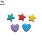 Hot selling custom star and heart shape Epoxy Fridge magnet