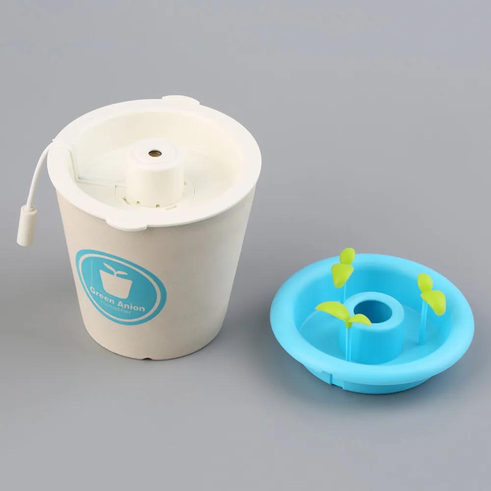 2016 NEW cute Ceramic USB Ultrasonic Air Humidifier Anion Diffuser Aromatherapy Office