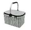 Wholesale waterproof insulated cooler bag 2 person folding picnic basket