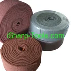 Abrasive non-woven roll for polishing and grinding