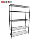 Top quality wholesale powder coated 5 layers metal living room storage rack