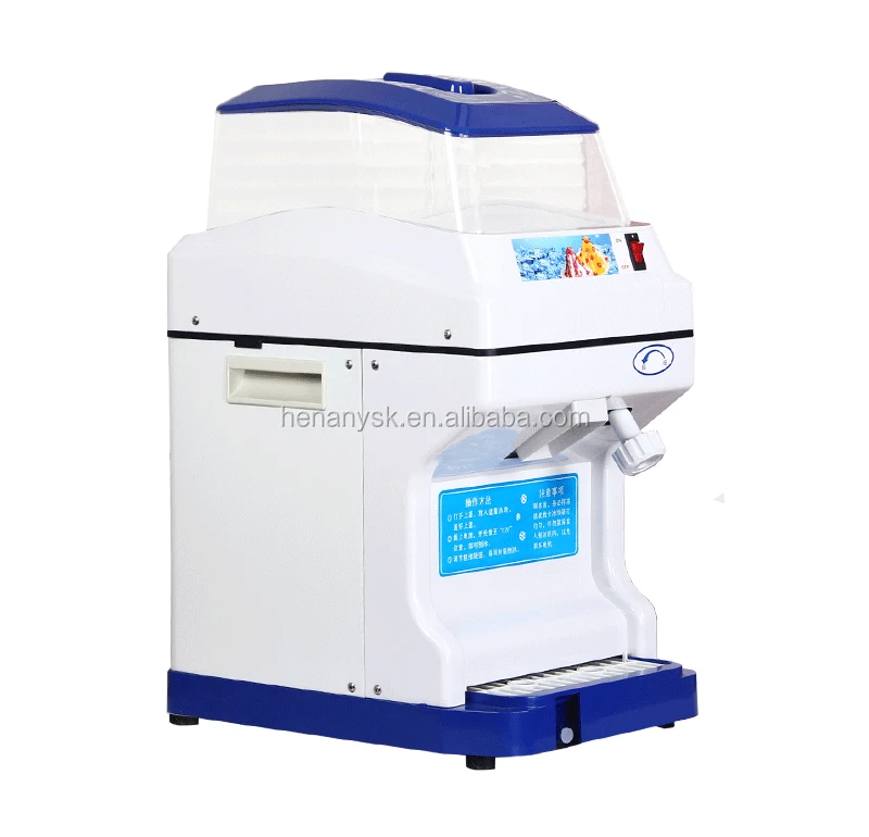 180kg/H Electric Shaved Ice Machine Crushed/Snow Ice Machine For Sale
