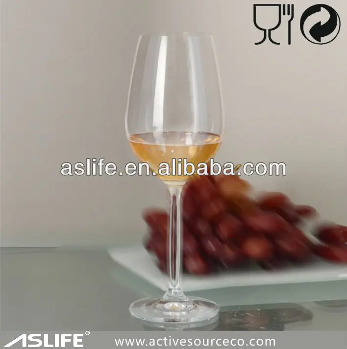 Promotion sans plomb vin verres à dégustation 250 ml sans plomb cristal verre à vin en gros glasse