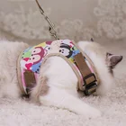 Pet Product Led Dog Harness And Leash Of The Yellow Color