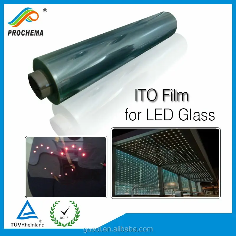 Ito Coated Pet Film For Led Glass Transparent Conductive Ito Film Buy