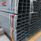 Steel Pipes Factory Pipes Q195 Q235 Erw Hot Dipped Zinc Coating Welded Square Steel Tubing Pipes