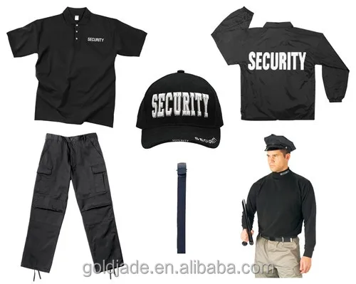 XHY123 Высокое качество продаж охранник униформа