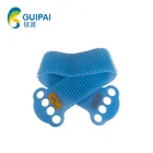 2018 high quality silicone scrubber body massage bath brush