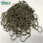 China Wholesale Copper Stainless Steel Pear Shaped Safety Pin Black Silver Gold Colorful Hijab Safety Pin for Clothes