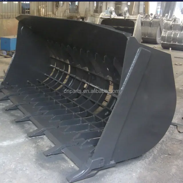 cutomized high quality wheel loader sorting bucket /loader