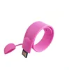 Silicone Wristband Bracelet USB 2.0 Memory Stick Flash Pen Drive 4GB/ Cheap USB Wristband flash drive 64gb