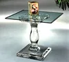 Luxury and Antique Pure Clear Acrylic Square Table